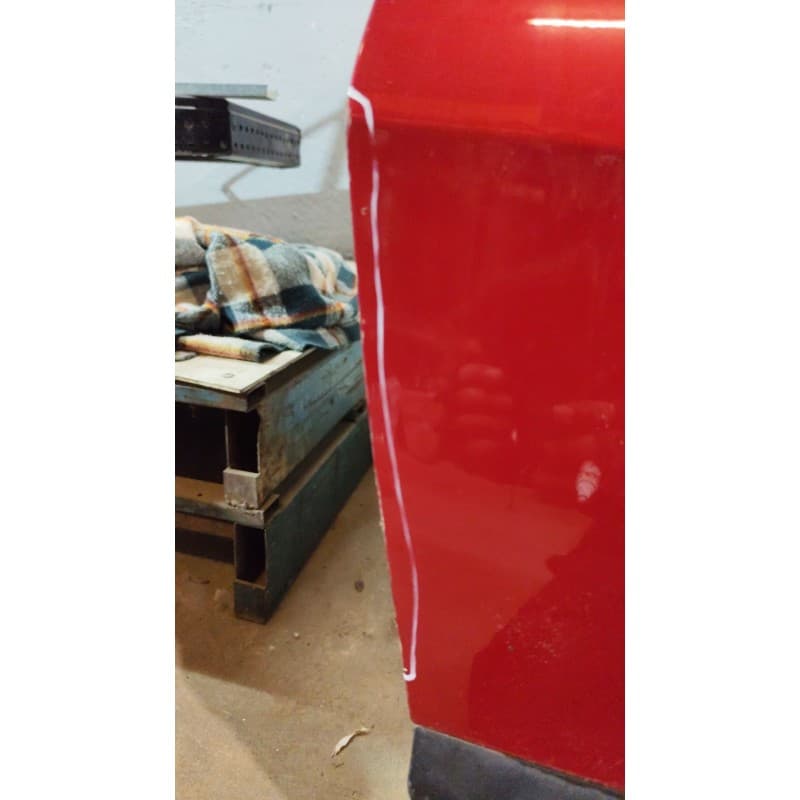 Recambio de puerta delantera derecha para peugeot 308 1.6 16v referencia OEM IAM - Granate 2