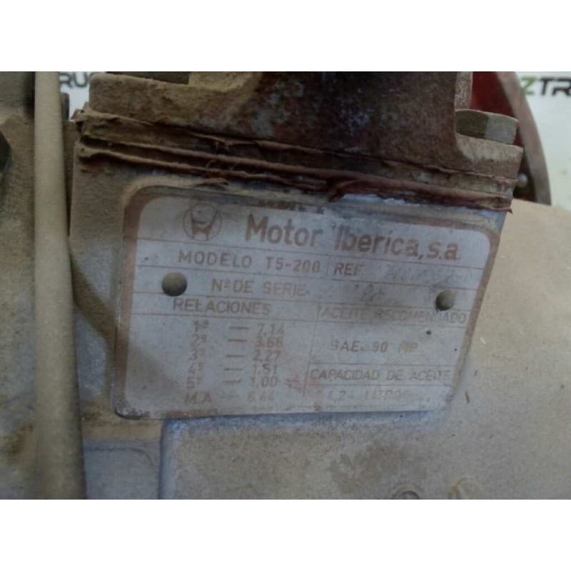 Recambio de caja cambios para nissan trucks l-60.09 referencia OEM IAM T5200 3