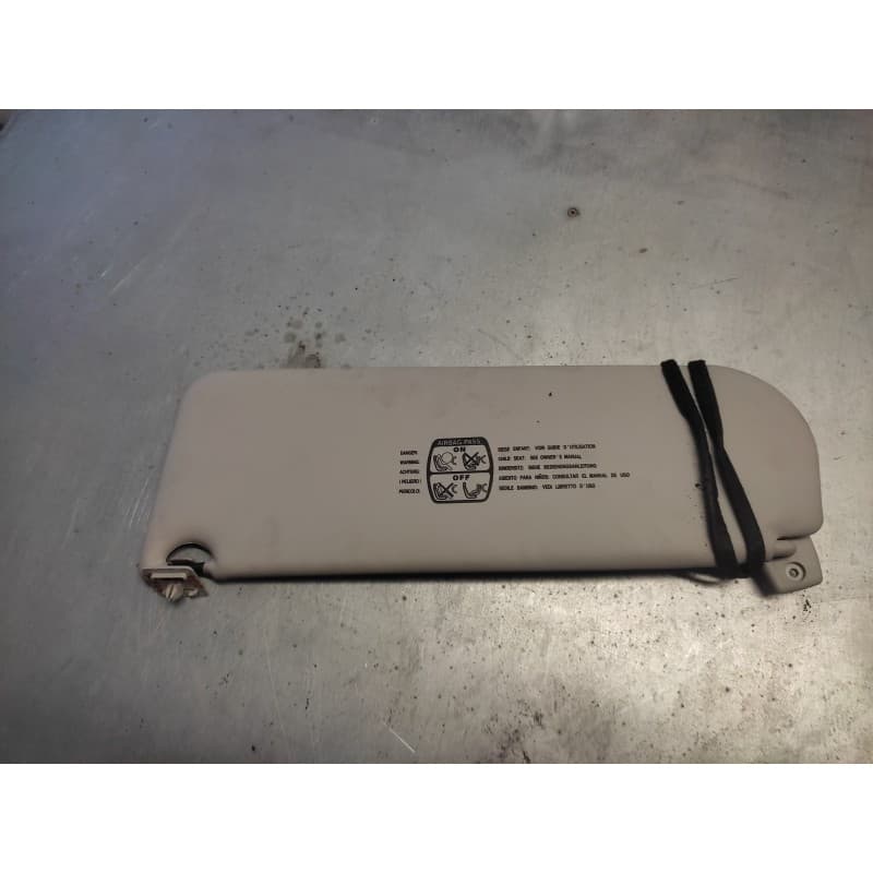 Recambio de parasol derecho para peugeot 807 sv referencia OEM IAM - Negro 3