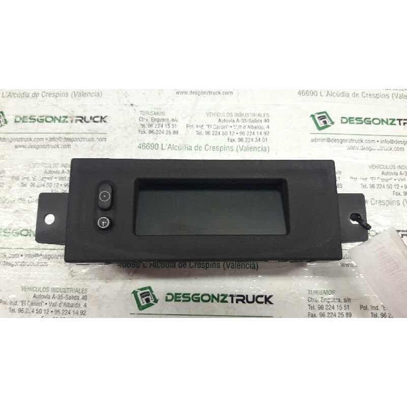 Recambio de pantalla multifuncion para opel corsa c club referencia OEM IAM 009164455 - Azul