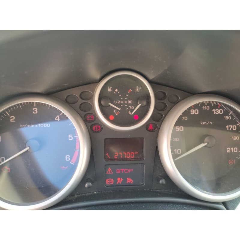 Recambio de cuadro instrumentos para peugeot 207 urban referencia OEM IAM 9662904680 - Plata