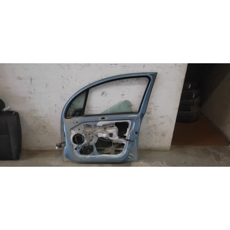 Recambio de puerta delantera derecha para citroën c3 1.1 furio referencia OEM IAM - Azul 4