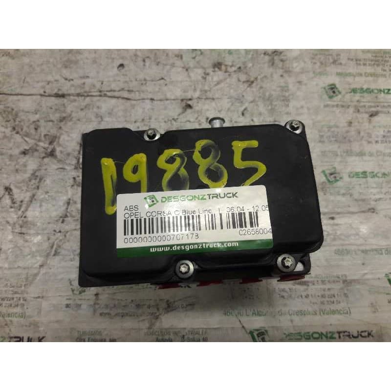 Recambio de abs para opel corsa c blue line referencia OEM IAM 0265800443 586161498