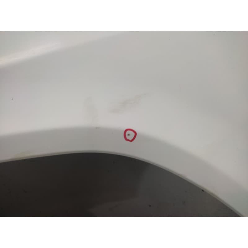 Recambio de aleta delantera izquierda para citroën zx 1.9 d reflex referencia OEM IAM - Blanco 3