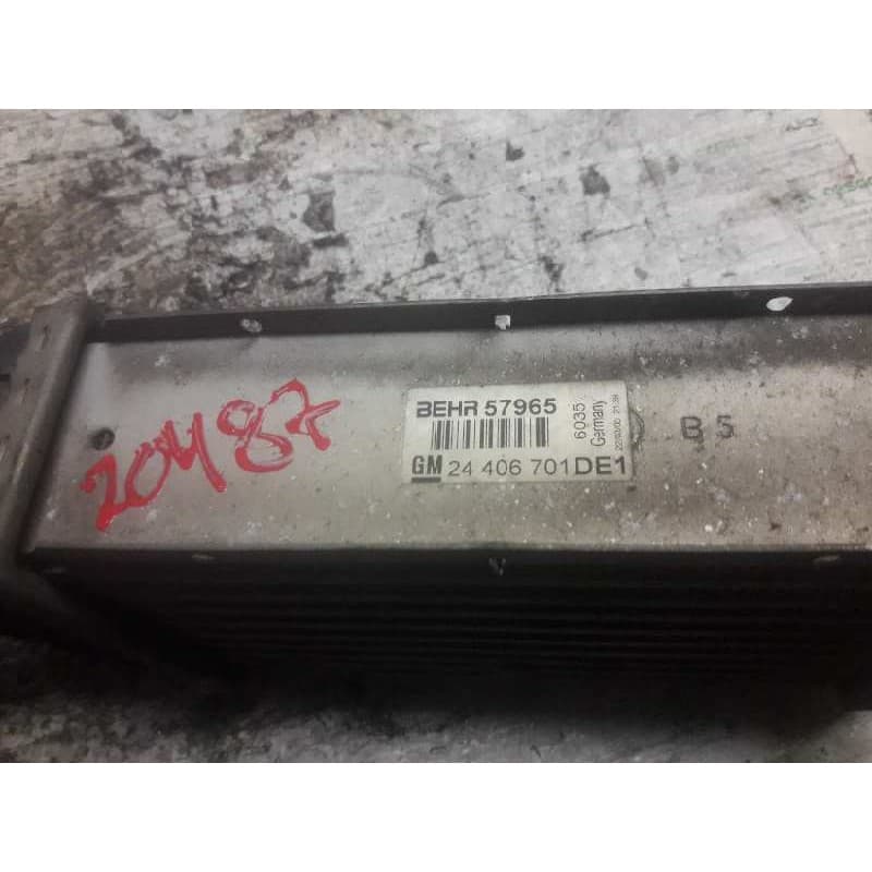 Recambio de intercooler para opel zafira a elegance referencia OEM IAM 24406701DE1 - Gris 2