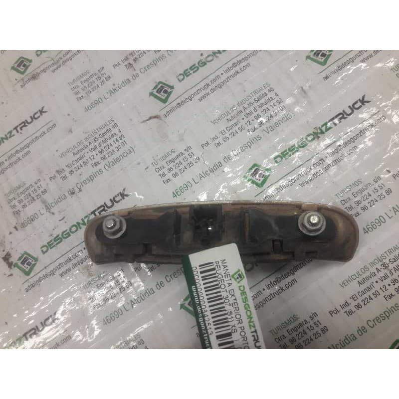 Recambio de maneta exterior porton para peugeot 307 (s1) xs referencia OEM IAM  2 PINS 2