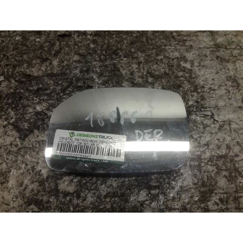 Recambio de cristal retrovisor derecho para peugeot 106 (s2) xr d referencia OEM IAM