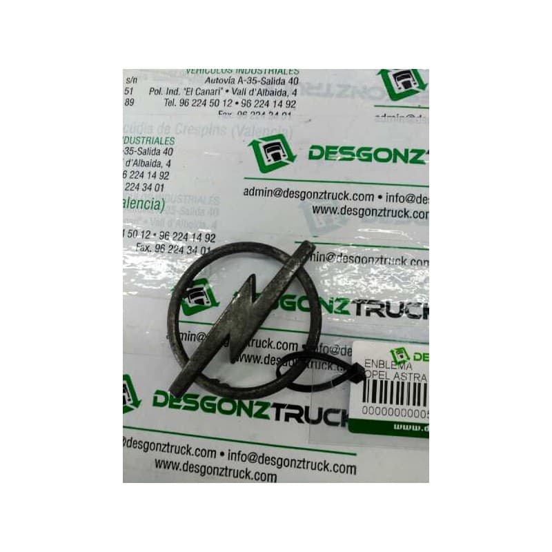 Recambio de emblema para opel astra g berlina sport referencia OEM IAM