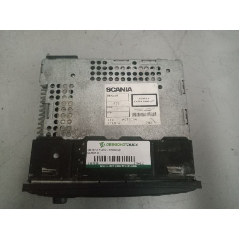 Recambio de sistema audio / radio cd para scania r i r 580 referencia OEM IAM 1776820 - Blanco 5