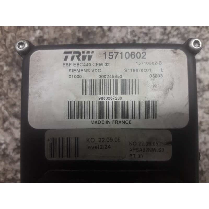 Recambio de abs para peugeot 407 st sport referencia OEM IAM 15710602 232529812325 2