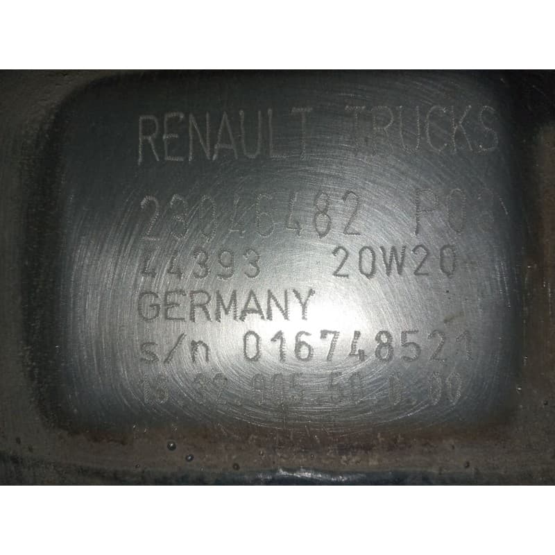 Recambio de catalizador para renault serie t 12.8 diesel referencia OEM IAM 23046482 2