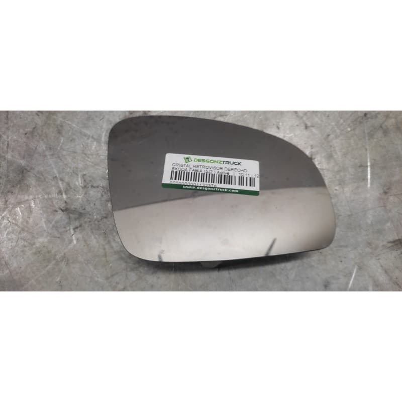 Recambio de cristal retrovisor derecho para skoda fabia (5j2 ) active referencia OEM IAM - Rojo