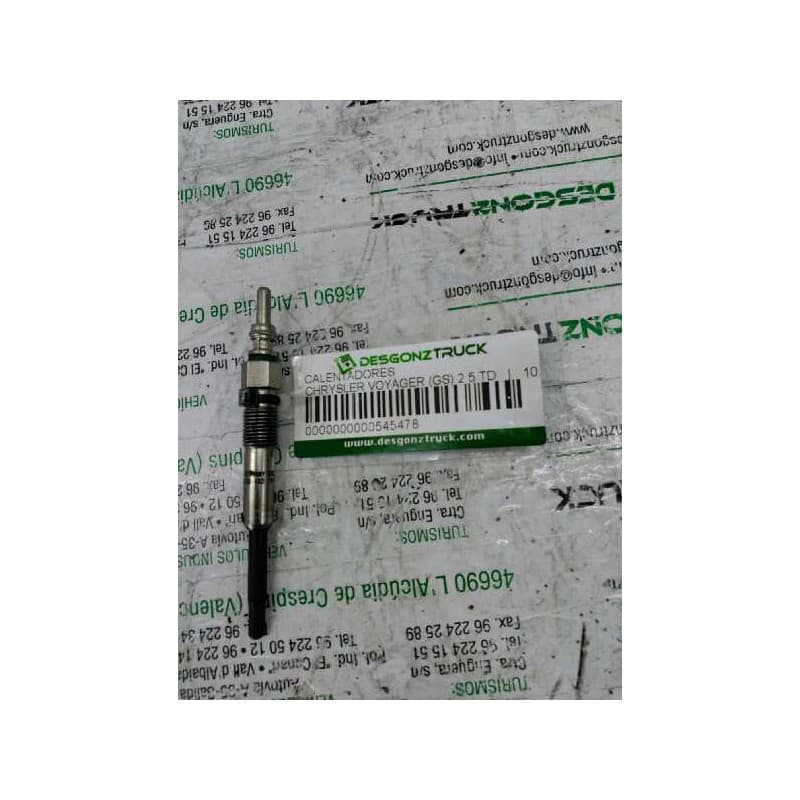 Recambio de calentadores para chrysler voyager (gs) 2.5 td referencia OEM IAM
