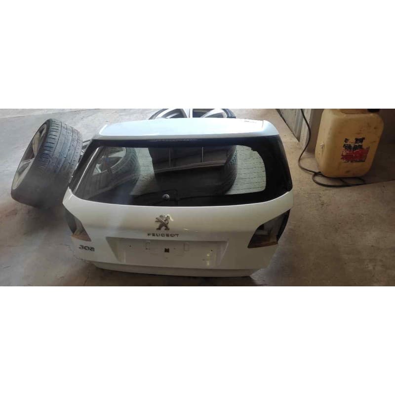 Recambio de porton trasero para peugeot 308 active referencia OEM IAM - Blanco