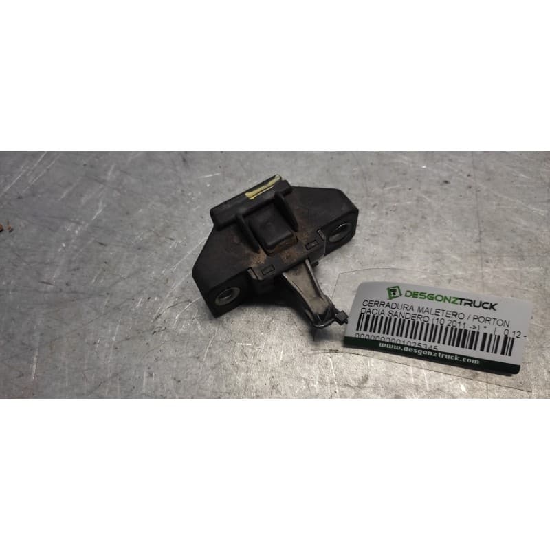 Recambio de cerradura maletero / porton para dacia sandero referencia OEM IAM - Blanco