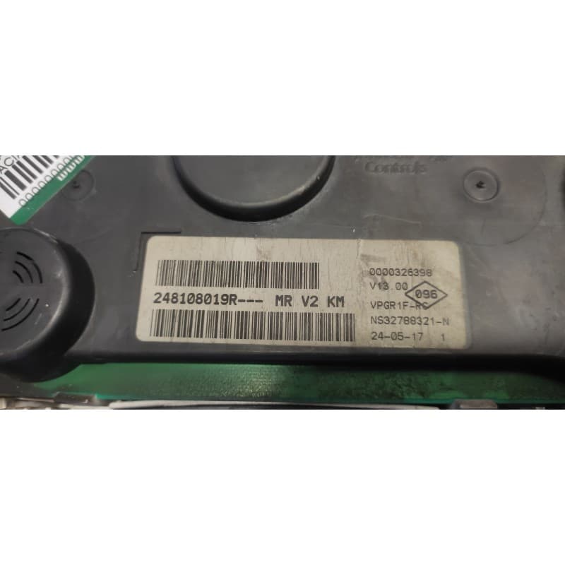 Recambio de cuadro instrumentos para dacia sandero referencia OEM IAM 248108019R - Blanco 3