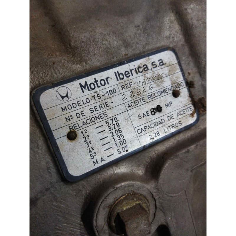 Recambio de caja cambios para nissan trucks l35.08 ...... referencia OEM IAM T5100 3