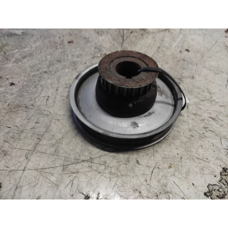 Recambio de polea cigueñal para peugeot 207 x-line referencia OEM IAM 9621543580 - Negro 3