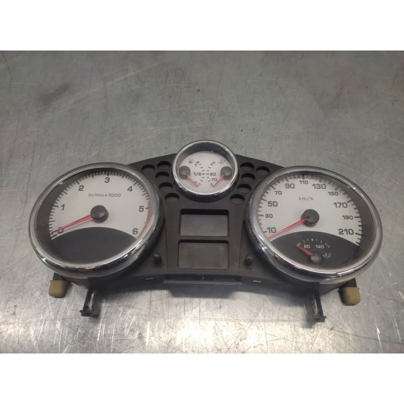 Recambio de cuadro instrumentos para peugeot 207 sport referencia OEM IAM A2C53065549 - Rojo