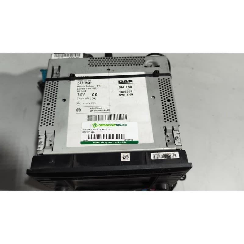 Recambio de sistema audio / radio cd para daf xf 106 480 referencia OEM IAM 1896394 4
