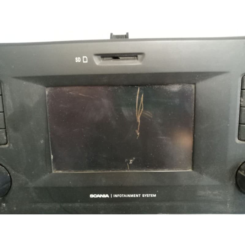 Recambio de sistema audio / radio cd para scania r i r 450 referencia OEM IAM 2783087 - Azul 6
