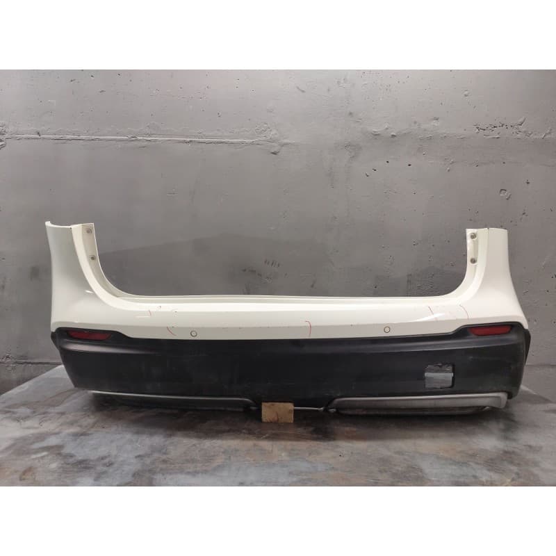 Recambio de paragolpes trasero para nissan qashqai (j11) 1.3 16v cat referencia OEM IAM - Blanco