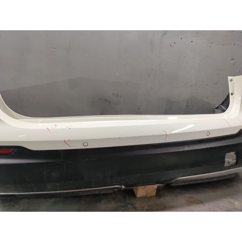 Recambio de paragolpes trasero para nissan qashqai (j11) 1.3 16v cat referencia OEM IAM - Blanco 3
