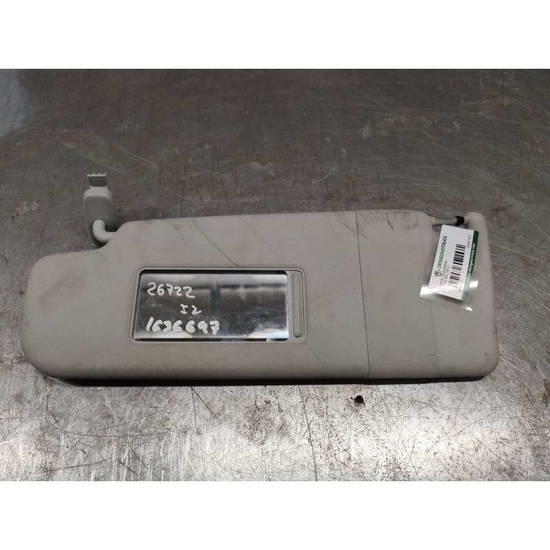 Recambio de parasol izquierdo para seat altea (5p1) 1.6 referencia OEM IAM 6Q0857551F - Plata 3