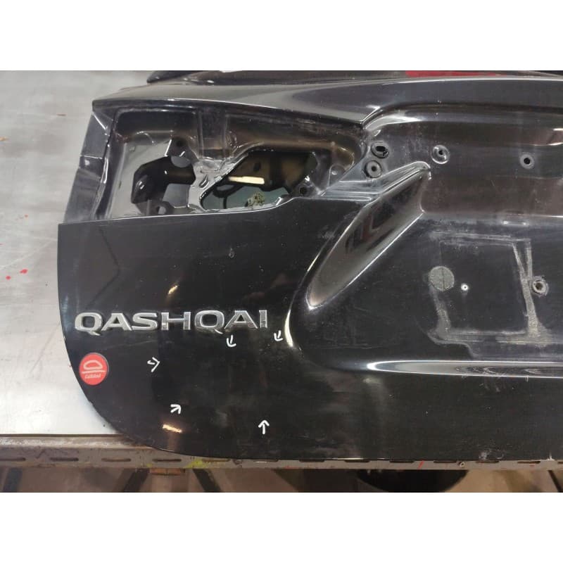 Recambio de porton trasero para nissan qashqai ii (j11, j11_) 1.5 dci referencia OEM IAM - Negro 3