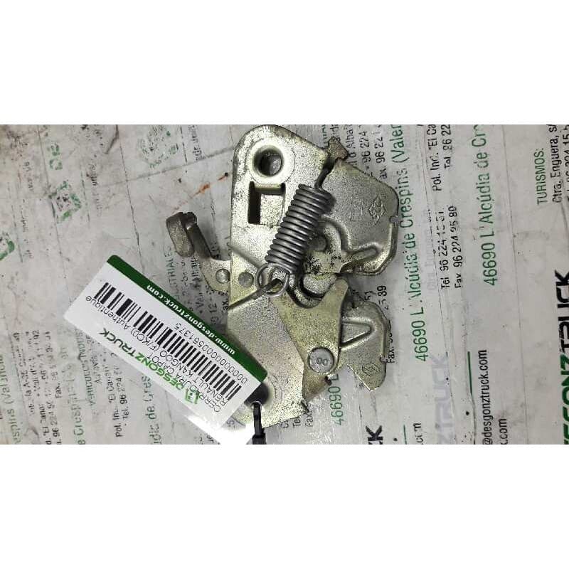 Recambio de cerradura capot para renault kangoo (f/kc0) authentique referencia OEM IAM - Amarillo