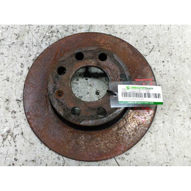 Recambio de disco freno delantero para opel corsa a gl referencia OEM IAM - Gris
