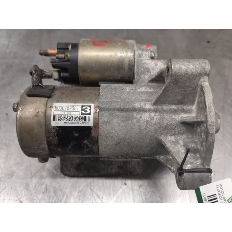 Recambio de motor arranque para peugeot 206 cc cc referencia OEM IAM m000t82081 - Azul