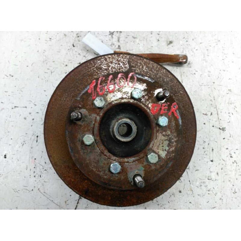 Recambio de mangueta delantera derecha para renault 6 1.1 gtl referencia OEM IAM - Blanco