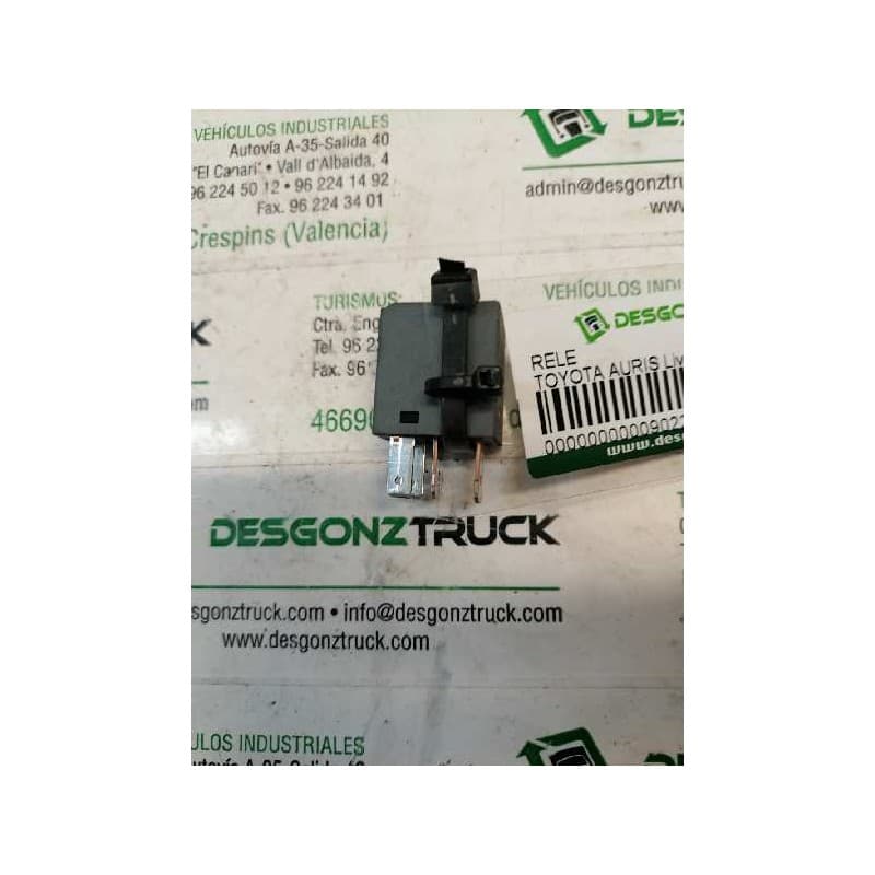 Recambio de rele para toyota auris live referencia OEM IAM 9008087021 4 PINS - Blanco