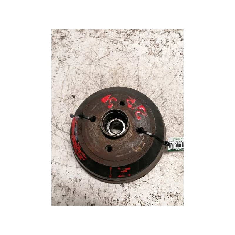 Recambio de tambor freno trasero para opel corsa c blue line referencia OEM IAM - Rojo
