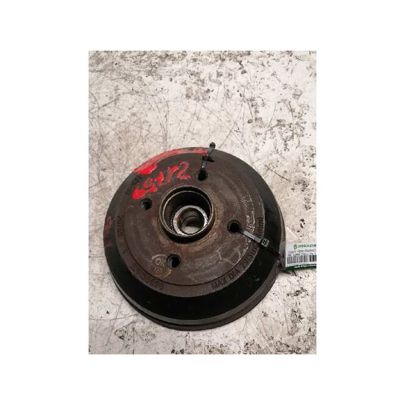 Recambio de tambor freno trasero para opel corsa c blue line referencia OEM IAM - Rojo