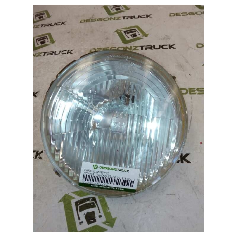 Recambio de faro izquierdo para scania trucks serie 3 l 113 cll referencia OEM IAM - Amarillo
