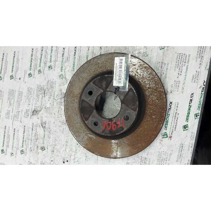 Recambio de disco freno delantero para nissan almera (n16/e) line up referencia OEM IAM - Rojo