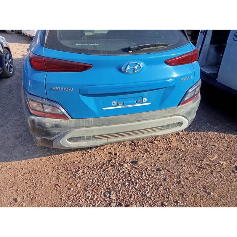 Recambio de paragolpes trasero para hyundai kona maxx 2wd referencia OEM IAM - Azul
