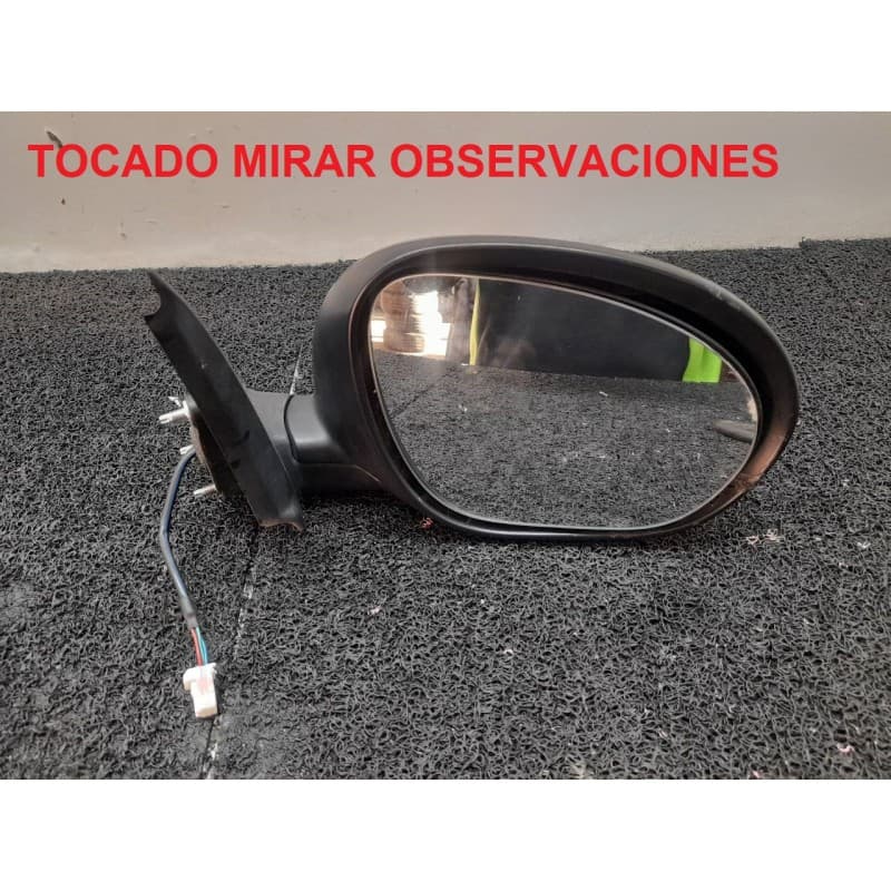 Recambio de retrovisor derecho para nissan juke (f15) kuro referencia OEM IAM - Negro