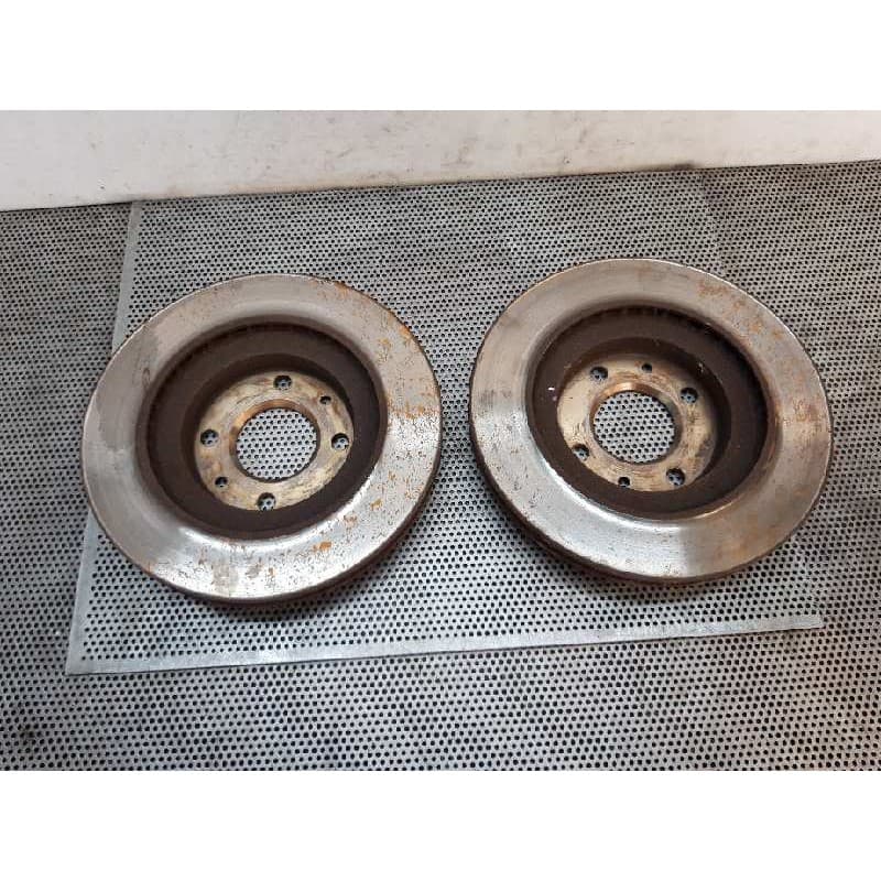 Recambio de disco freno delantero para dacia sandero stepway referencia OEM IAM