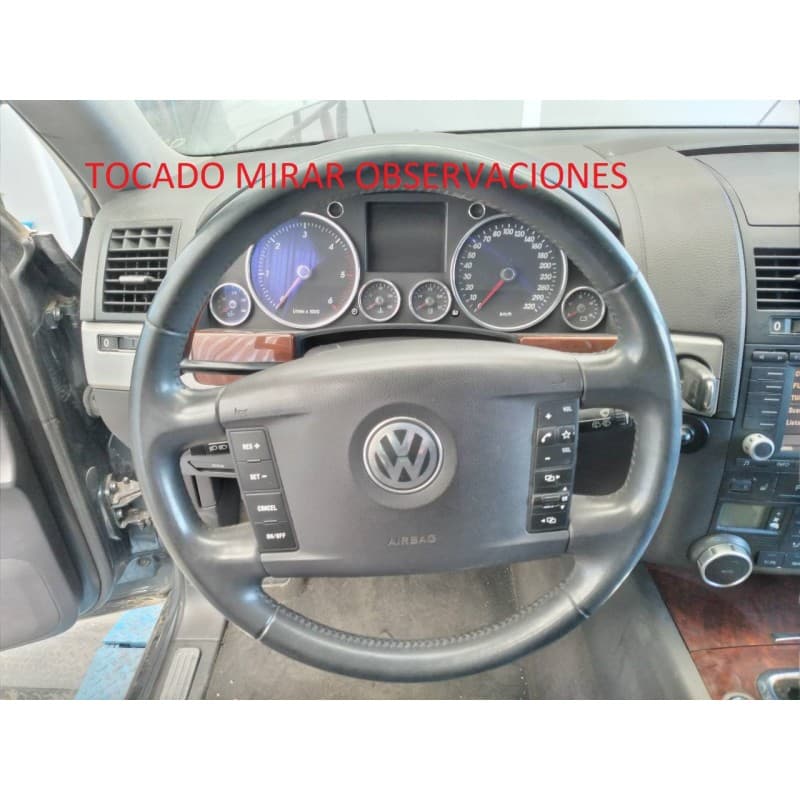 Recambio de volante para volkswagen touareg (7la) tdi v10 referencia OEM IAM - Gris