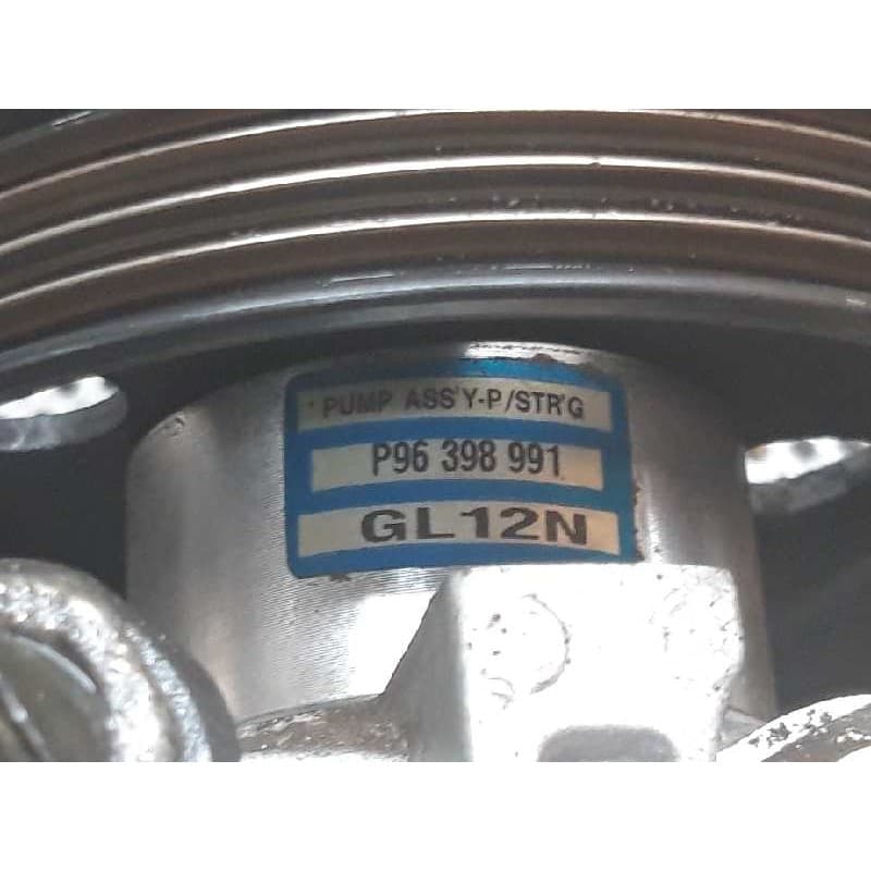 Recambio de bomba direccion para chevrolet kalos 1.2 se referencia OEM IAM - Negro 2