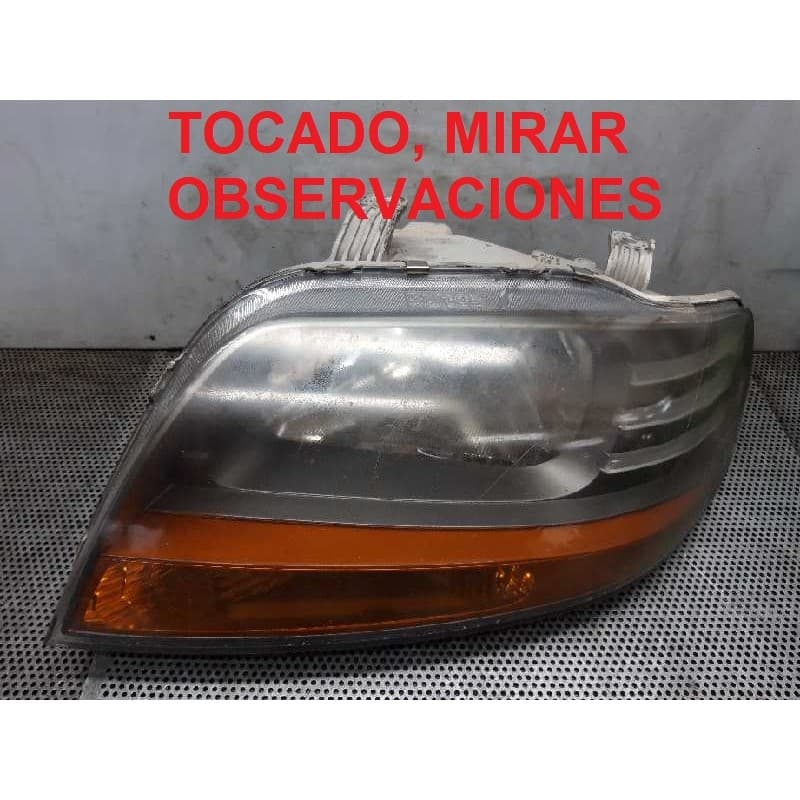 Recambio de faro izquierdo para chevrolet kalos 1.2 se referencia OEM IAM - Rojo