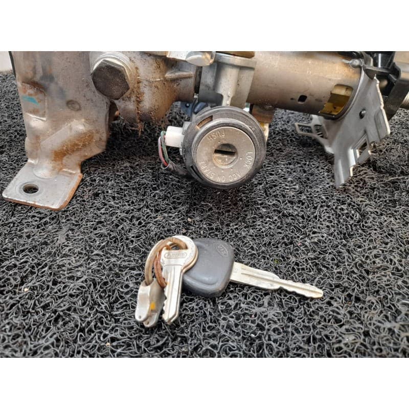 Recambio de columna direccion para kia frontier referencia OEM IAM - Blanco 2