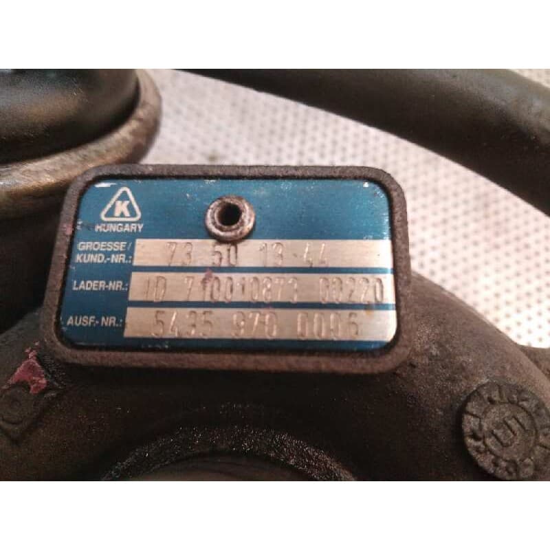 Recambio de turbocompresor para opel corsa c cosmo referencia OEM IAM 73501344 - Blanco 2