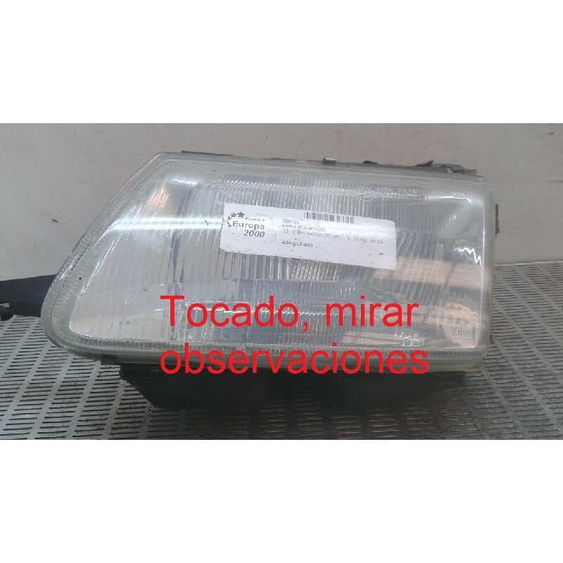 Recambio de faro izquierdo para citroën saxo referencia OEM IAM