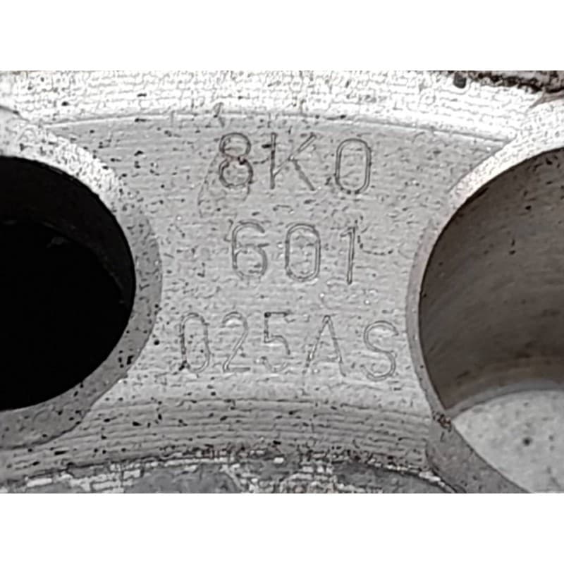 Recambio de llanta para audi a4 ber. (b8) e referencia OEM IAM 8K0601025AS - Blanco 2