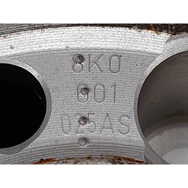 Recambio de llanta para audi a4 ber. (b8) e referencia OEM IAM 8K0601025AS - Blanco 2
