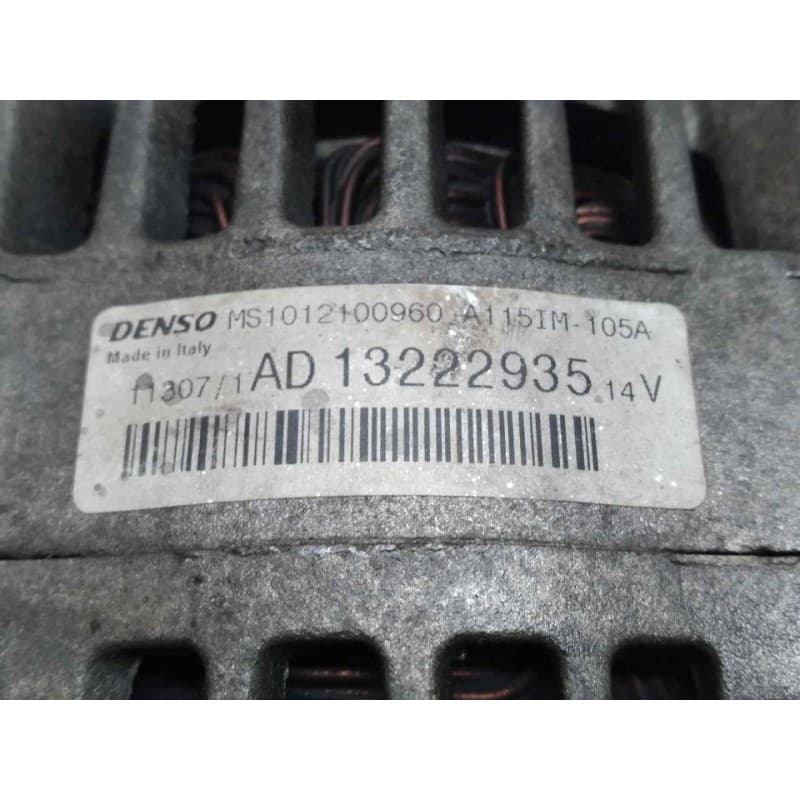 Recambio de alternador para opel corsa d enjoy referencia OEM IAM AD13222935 - Gris 2